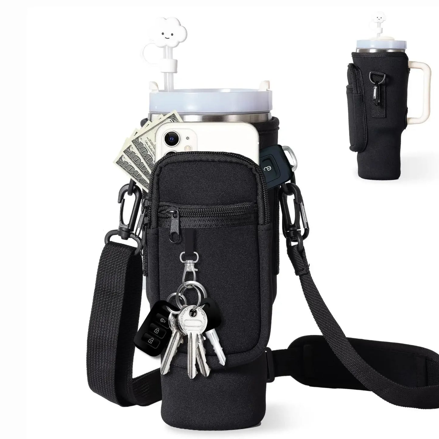 Luxe Travel Set – Insulated Kettle & Ice Cream Tumbler