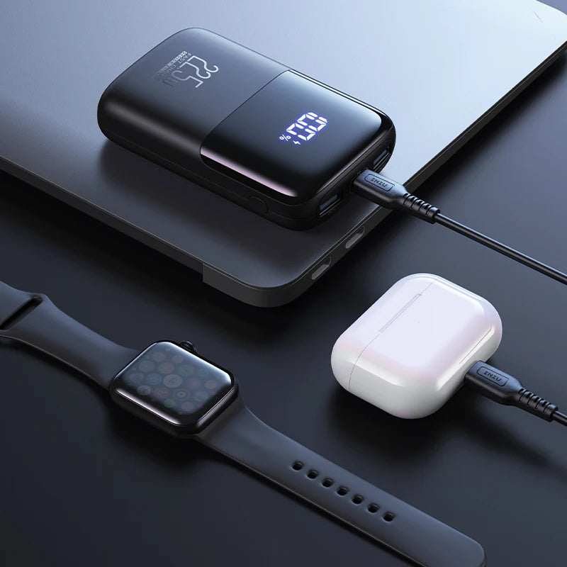 Power Bank 10000mAh, 3-Port Design
