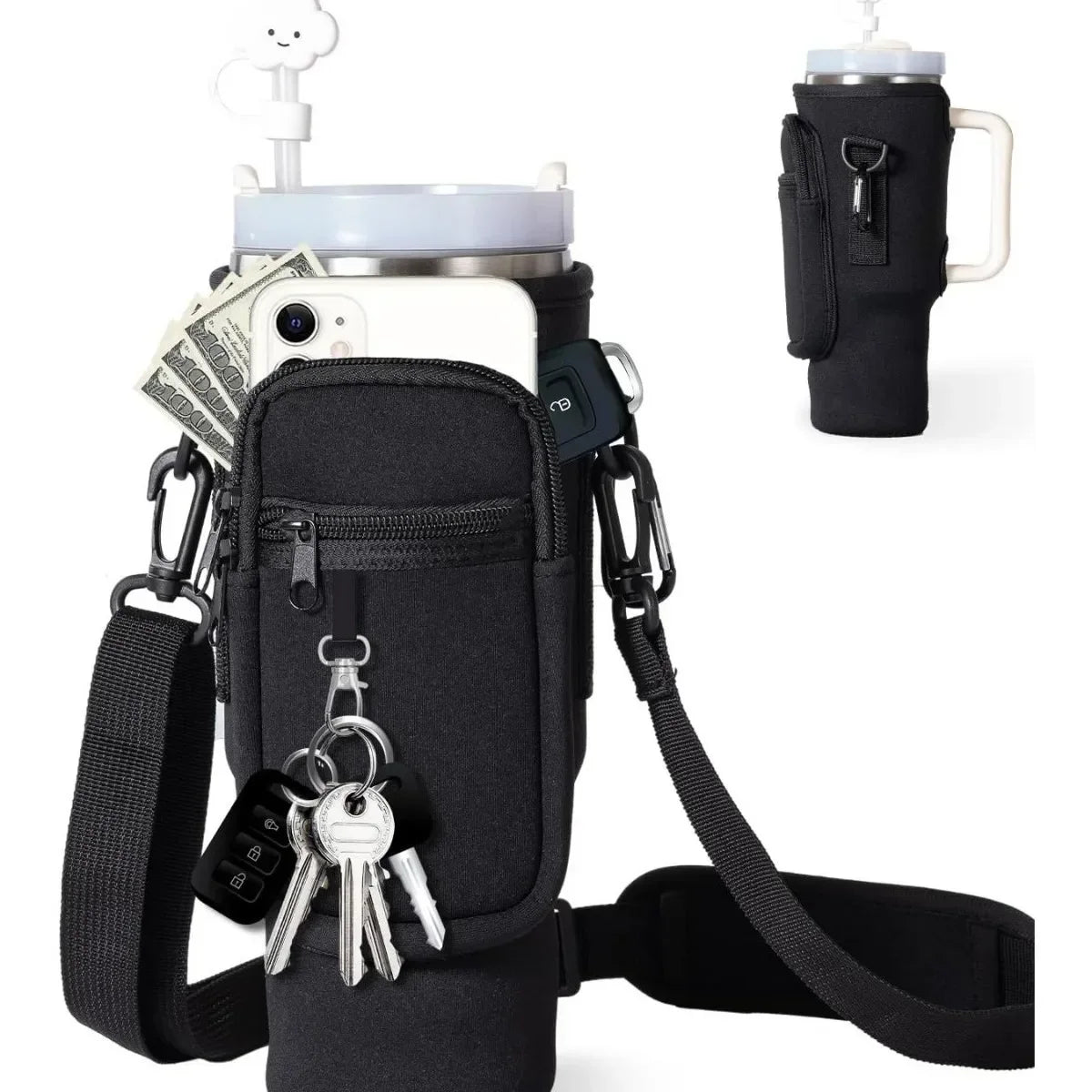 Luxe Travel Set – Insulated Kettle & Ice Cream Tumbler