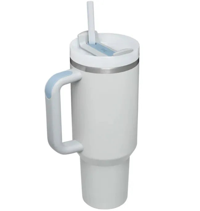 Elegant Bay Leaf Tumbler – 40oz Soft Matte Finish