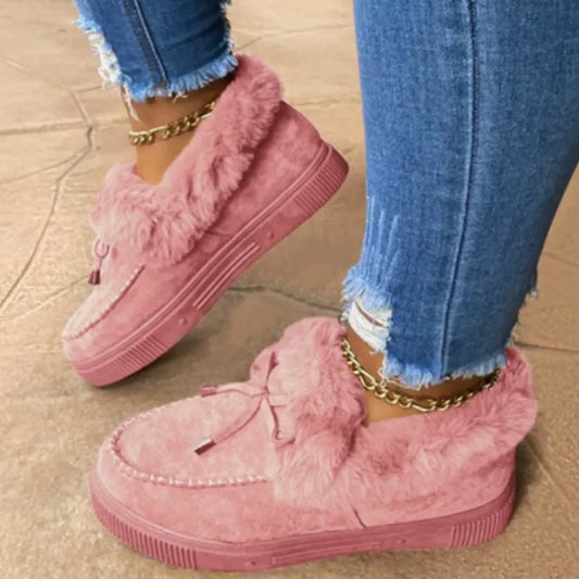 Women's Furry Cotton Shoe for Winter