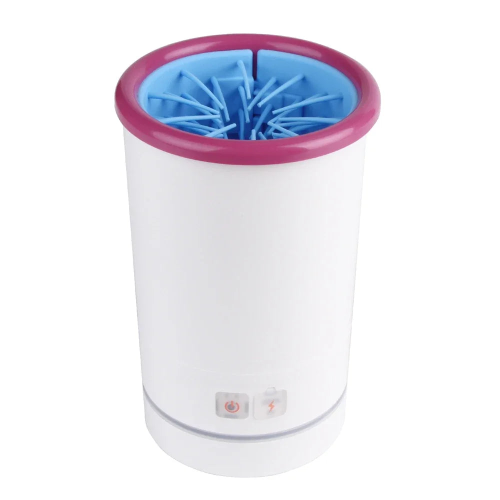 Automatic Foot Washer – Portable Pet Paw Cleaner for Dogs & Cats, Low Noise