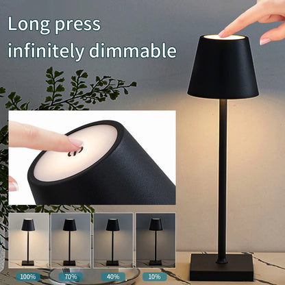 LED Touch Lampshade Light – Adjustable & Creative Ambient Lamp