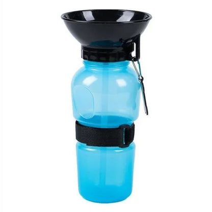 500ml Portable Dog Water Bottle – Travel Cup & Feeder for Dogs