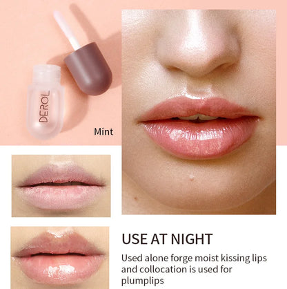 DEROL Ginger Extract Peppermint Lip Plumper