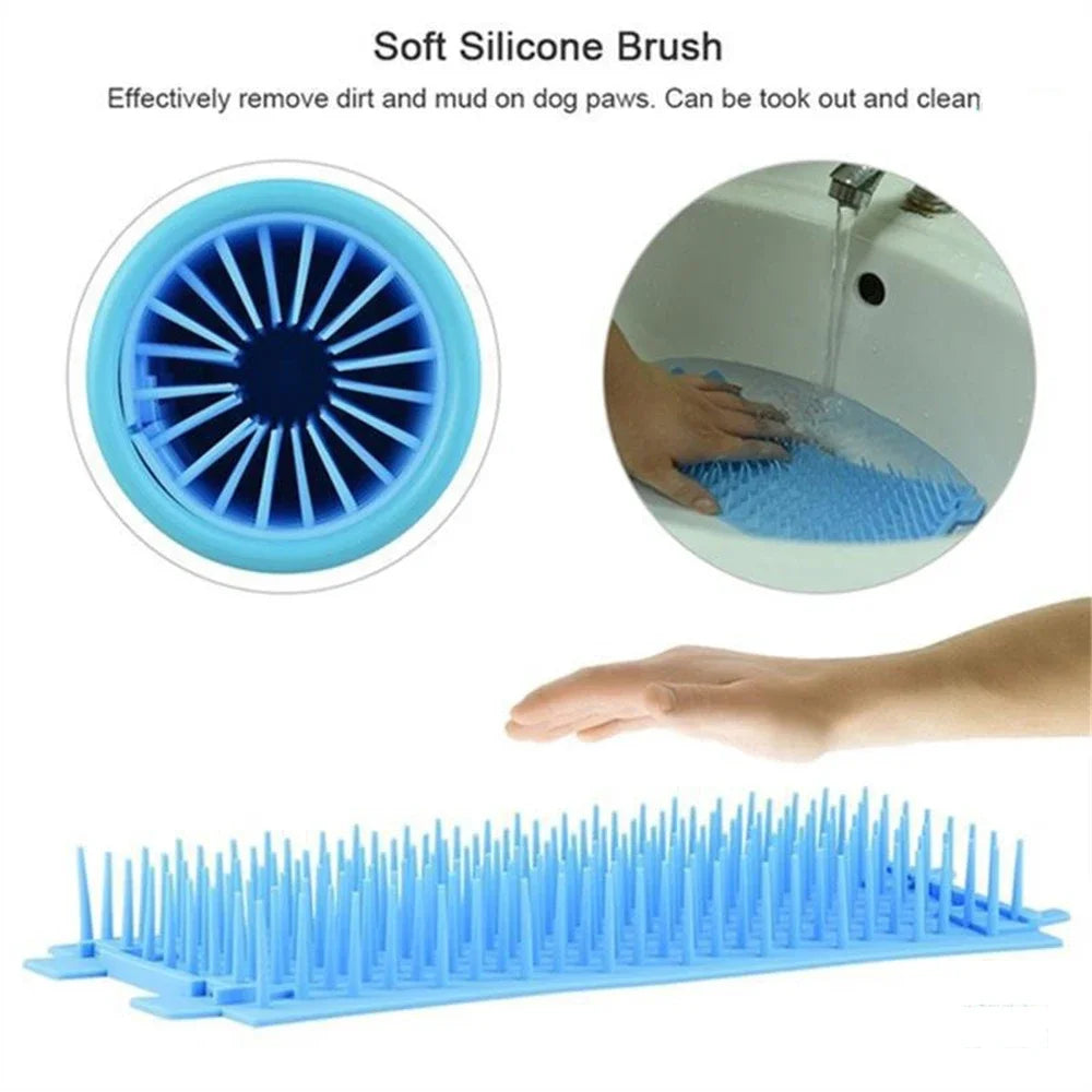 Automatic Foot Washer – Portable Pet Paw Cleaner for Dogs & Cats, Low Noise