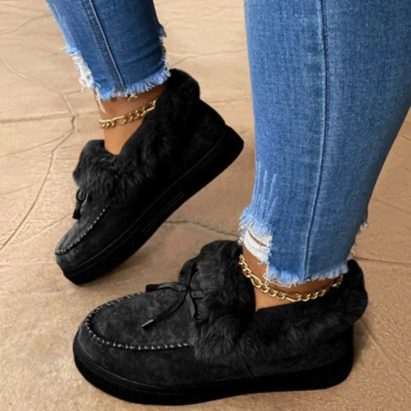 Women's Furry Cotton Shoe for Winter