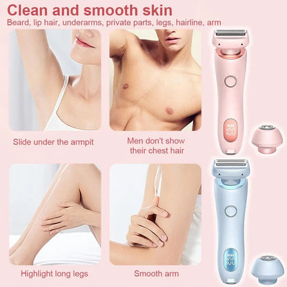 2 in 1 Electric Shaver Razors for Women