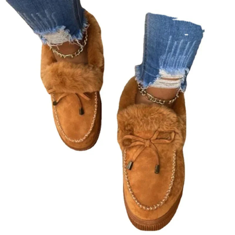 Women's Furry Cotton Shoe for Winter