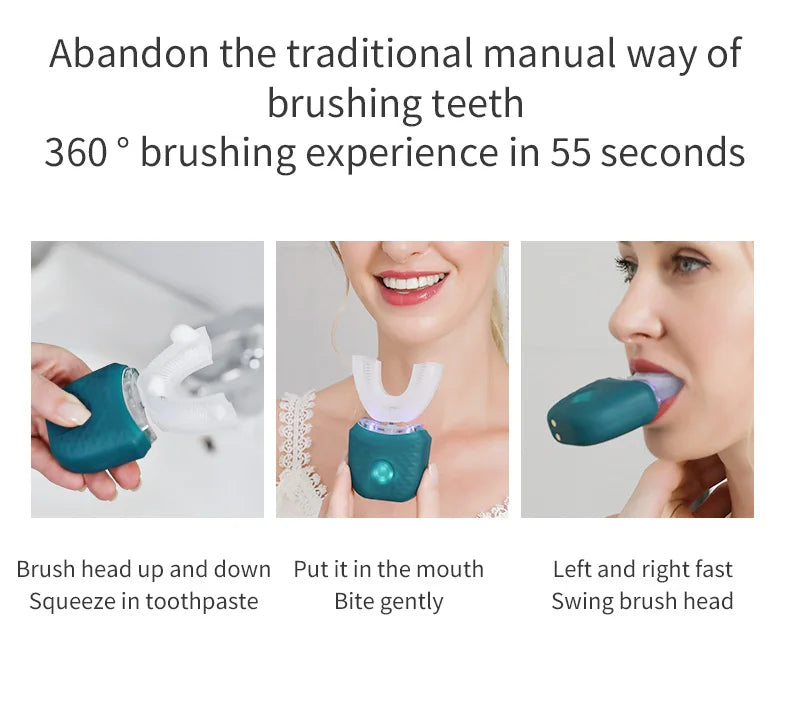 Electric Toothbrush for Adult Automatic Intelligent Rechargeable