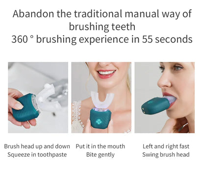 Electric Toothbrush for Adult Automatic Intelligent Rechargeable