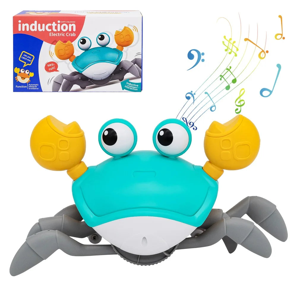 Dancing Crab Interactive Toy – Crawling & Escape Fun for Babies