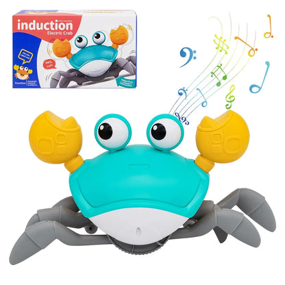 Dancing Crab Interactive Toy – Crawling & Escape Fun for Babies