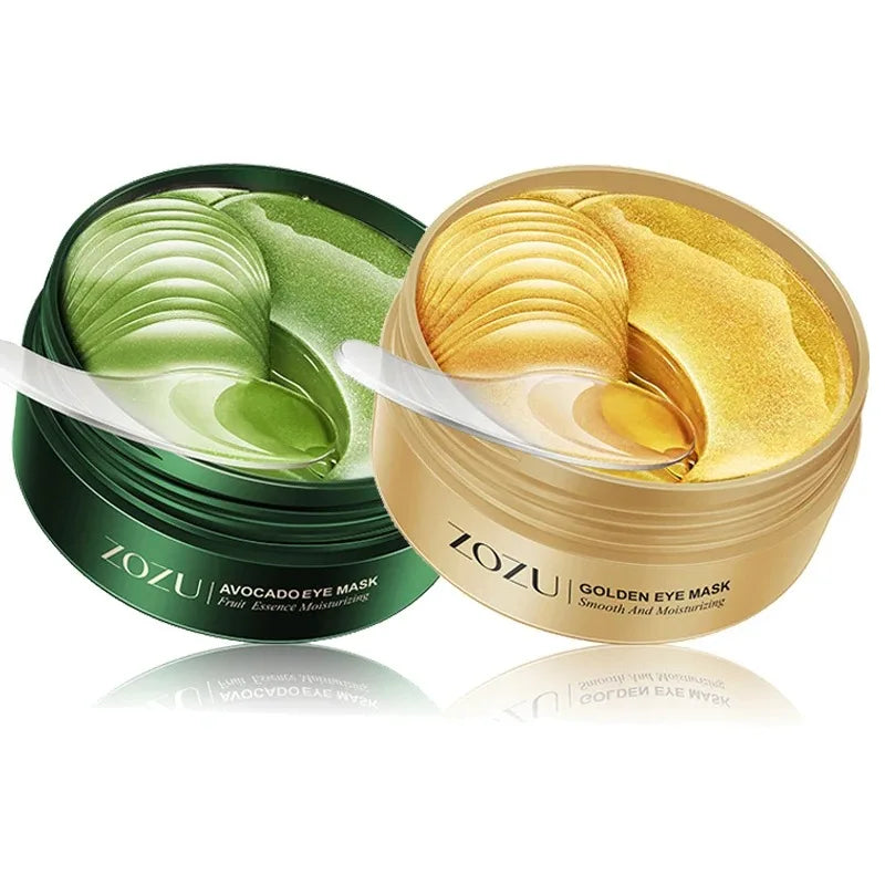 Golden Avocado Eye Mask Set – Anti-Dark Circles & Firming Care