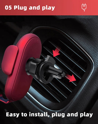 Smart Car Wireless Charger Phone Holder