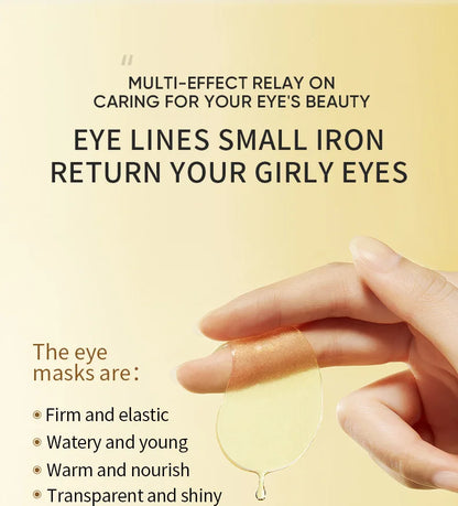 Golden Avocado Eye Mask Set – Anti-Dark Circles & Firming Care
