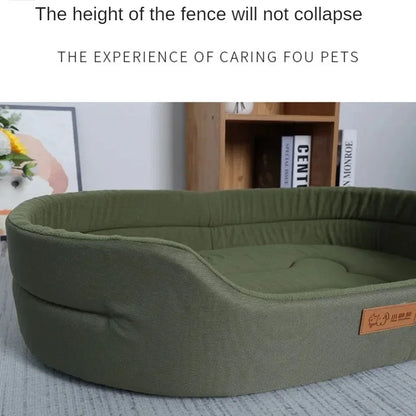 Fluffy Pet Sofa Bed  Cushioned Comfort for Dogs & Cats of All Sizes