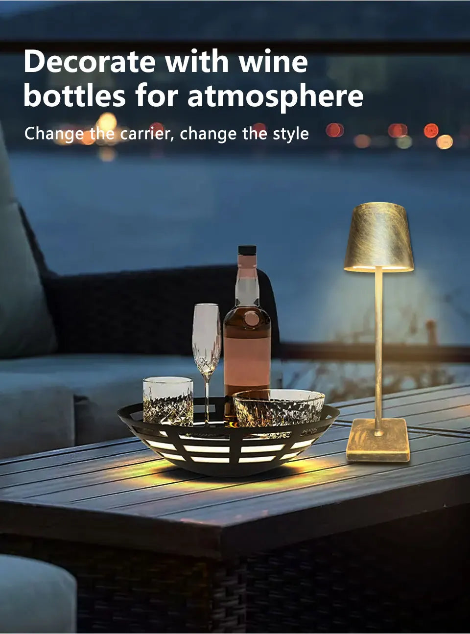 LED Touch Lampshade Light – Adjustable & Creative Ambient Lamp