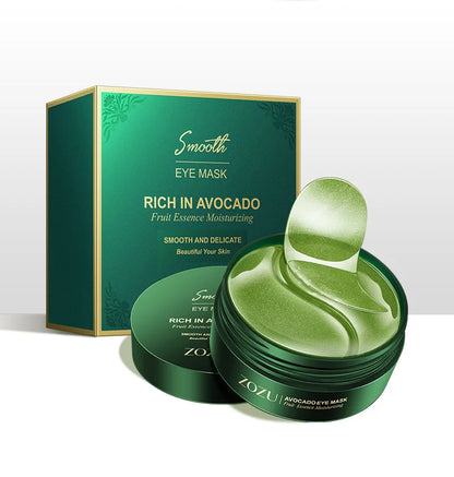 Golden Avocado Eye Mask Set – Anti-Dark Circles & Firming Care