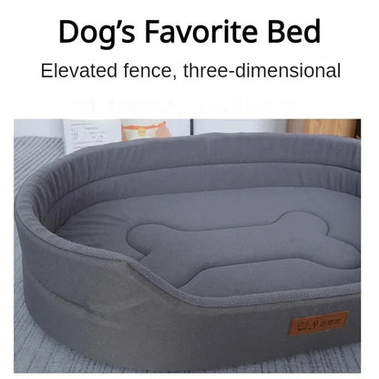 Fluffy Pet Sofa Bed  Cushioned Comfort for Dogs & Cats of All Sizes