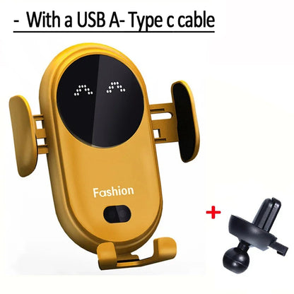 Smart Car Wireless Charger Phone Holder
