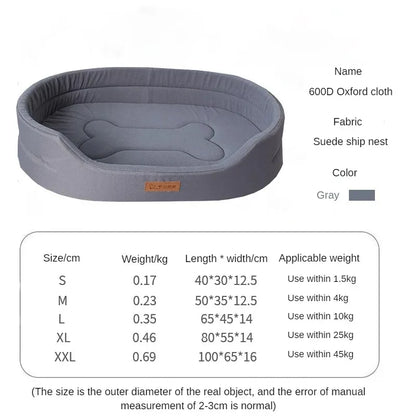 Fluffy Pet Sofa Bed  Cushioned Comfort for Dogs & Cats of All Sizes