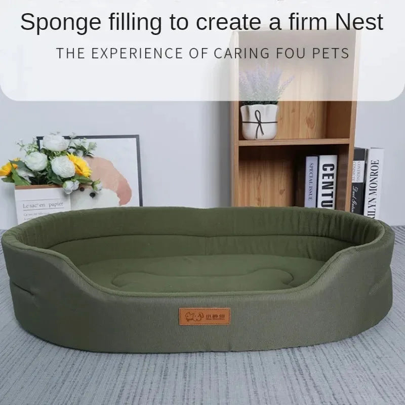Fluffy Pet Sofa Bed  Cushioned Comfort for Dogs & Cats of All Sizes