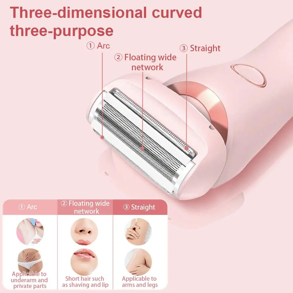 2 in 1 Electric Shaver Razors for Women