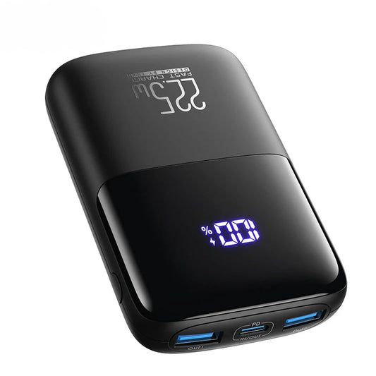 Power Bank 10000mAh, 3-Port Design