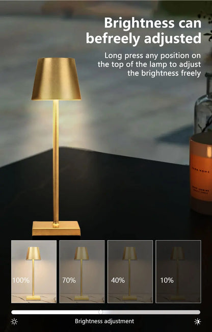 LED Touch Lampshade Light – Adjustable & Creative Ambient Lamp