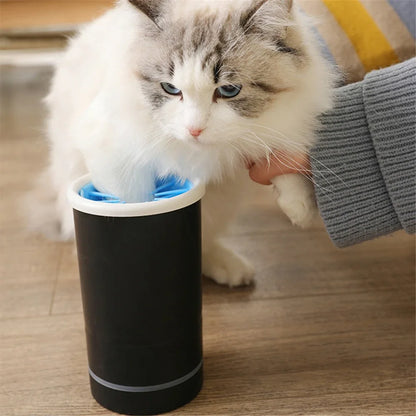Automatic Foot Washer – Portable Pet Paw Cleaner for Dogs & Cats, Low Noise