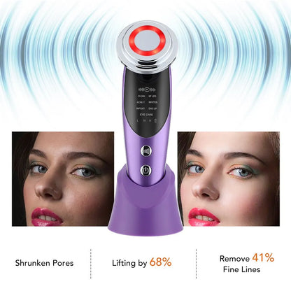 Lifting Facial 7 em 1 com Microcorrente e Luz LED