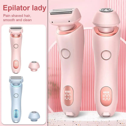 2 in 1 Electric Shaver Razors for Women
