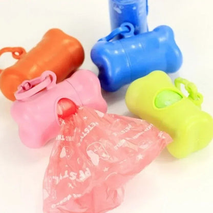 Bone-Shaped Pet Waste Bag Dispenser – Dog Poop Picker & Cleaning Supply