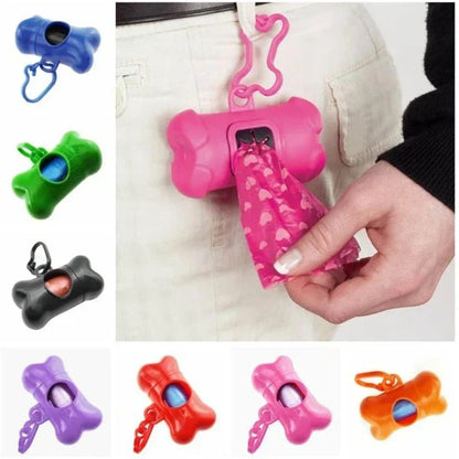 Bone-Shaped Pet Waste Bag Dispenser – Dog Poop Picker & Cleaning Supply