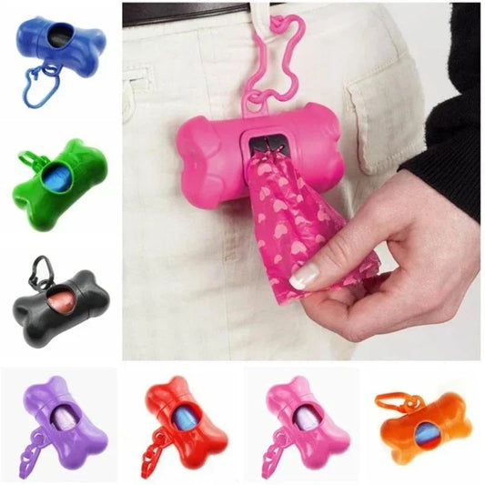 Bone-Shaped Pet Waste Bag Dispenser – Dog Poop Picker & Cleaning Supply