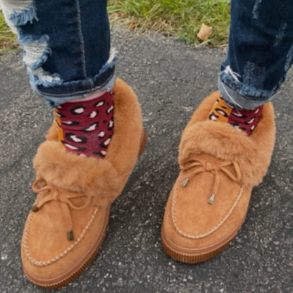 Women's Furry Cotton Shoe for Winter