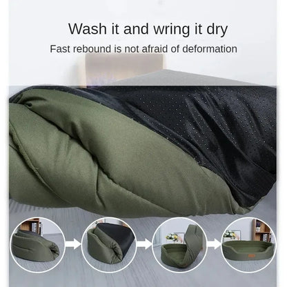 Fluffy Pet Sofa Bed  Cushioned Comfort for Dogs & Cats of All Sizes