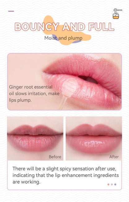 DEROL Ginger Extract Peppermint Lip Plumper