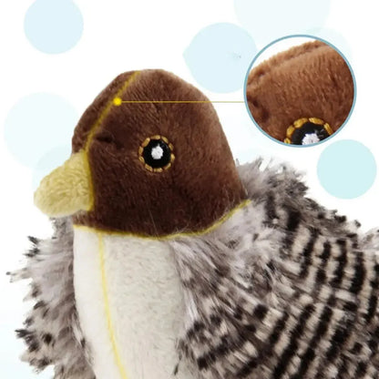 Interactive Bird Toy for Cats with Sound and Catnip