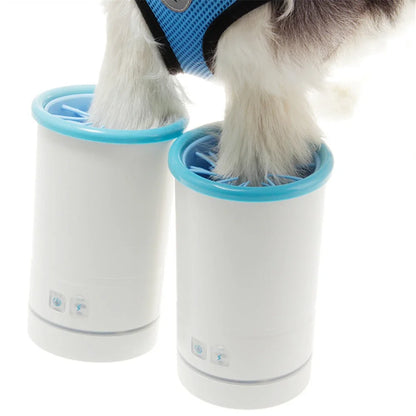 Automatic Foot Washer – Portable Pet Paw Cleaner for Dogs & Cats, Low Noise