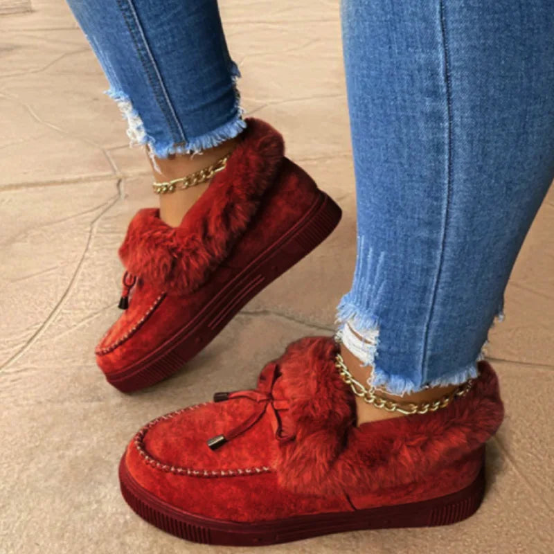 Women's Furry Cotton Shoe for Winter