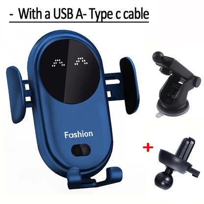 Smart Car Wireless Charger Phone Holder