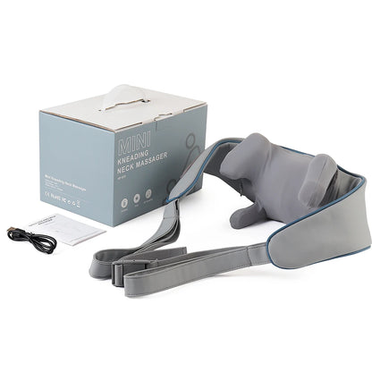 Wireless Neck & Shoulder Massager – Brushless Motor, Kneading Massage Shawl