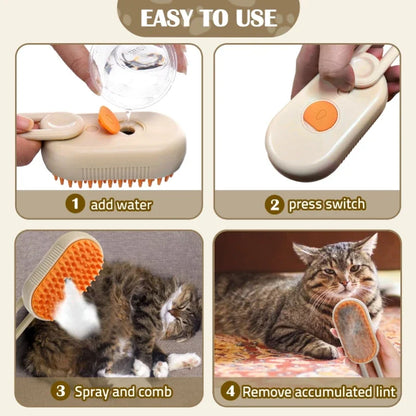 Pet Spray Massage Brush