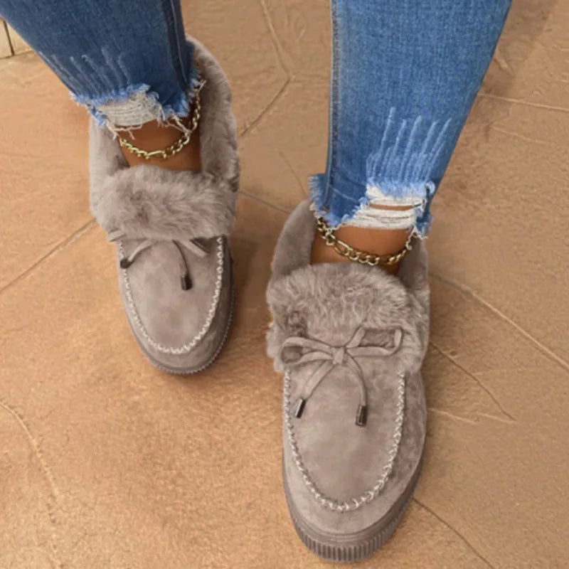 Women's Furry Cotton Shoe for Winter