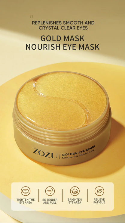 Golden Avocado Eye Mask Set – Anti-Dark Circles & Firming Care