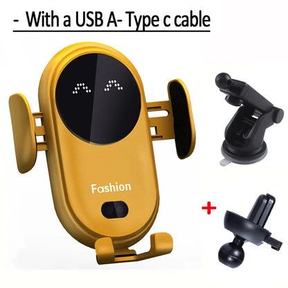 Smart Car Wireless Charger Phone Holder