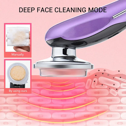 Lifting Facial 7 em 1 com Microcorrente e Luz LED