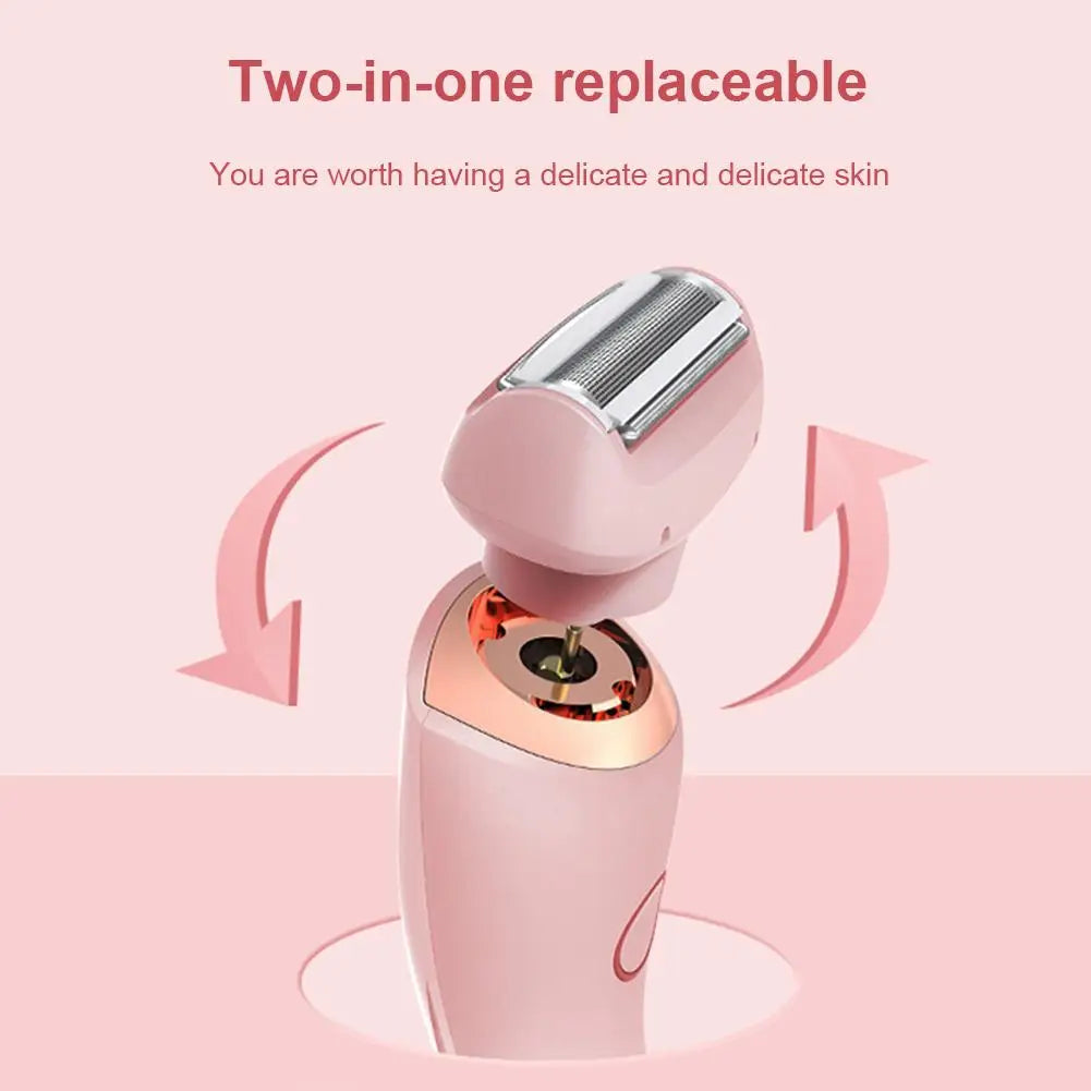 2 in 1 Electric Shaver Razors for Women